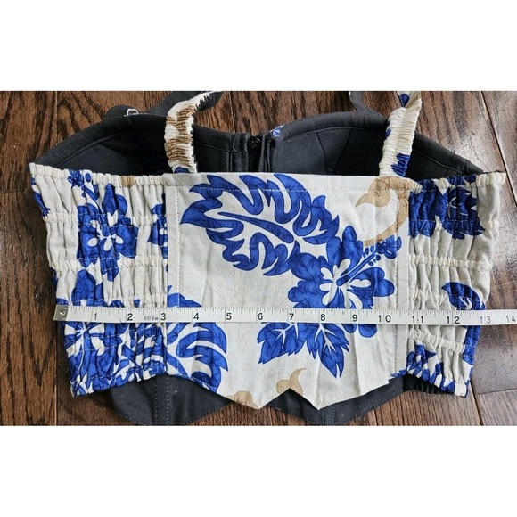 Vintage Sweet Lady Bustier, Sarong / Wrap Around Skirt Set Sz L, W/Scarf NWT - Picture 8 of 16